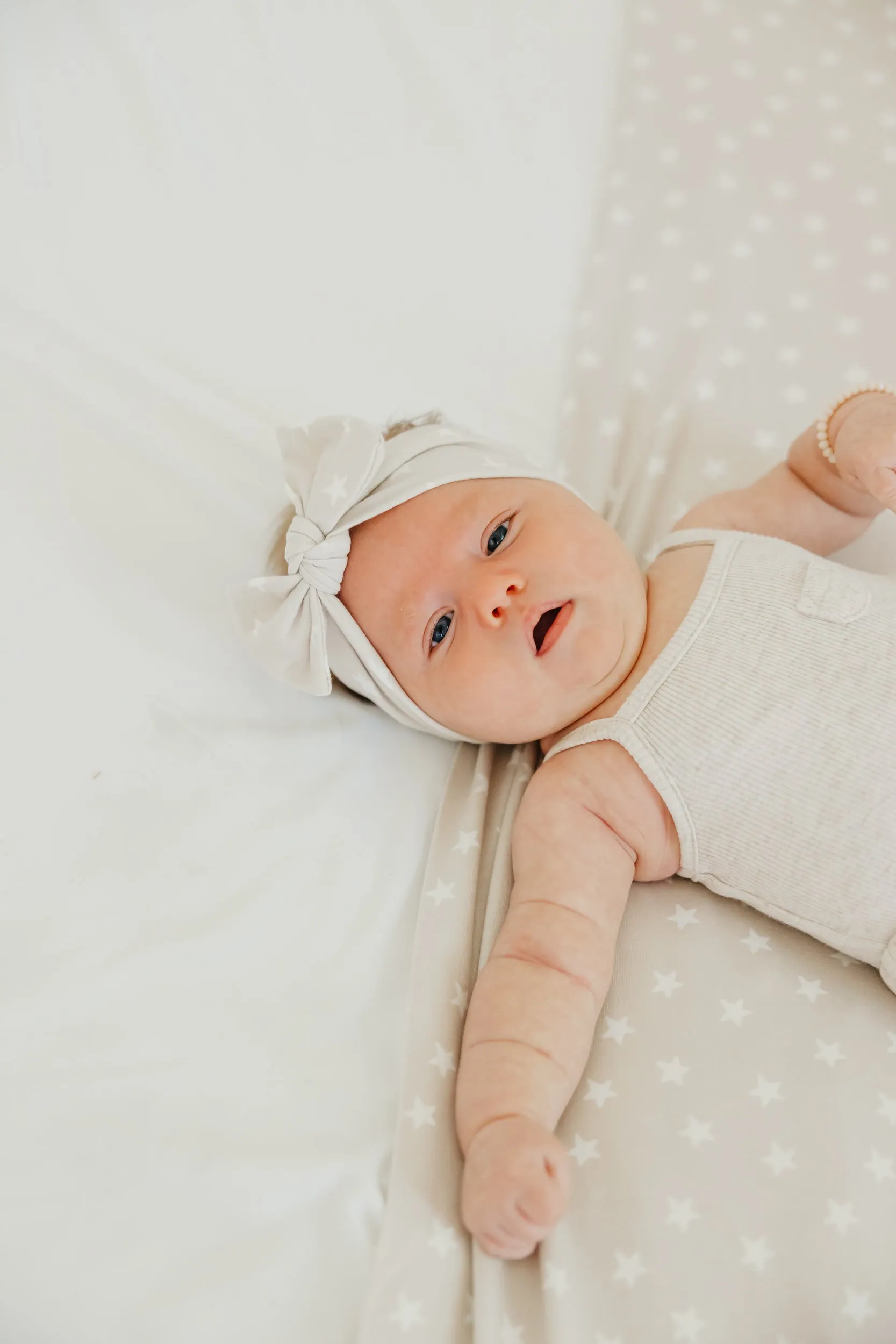 Knit Headband Bow - Twinkle