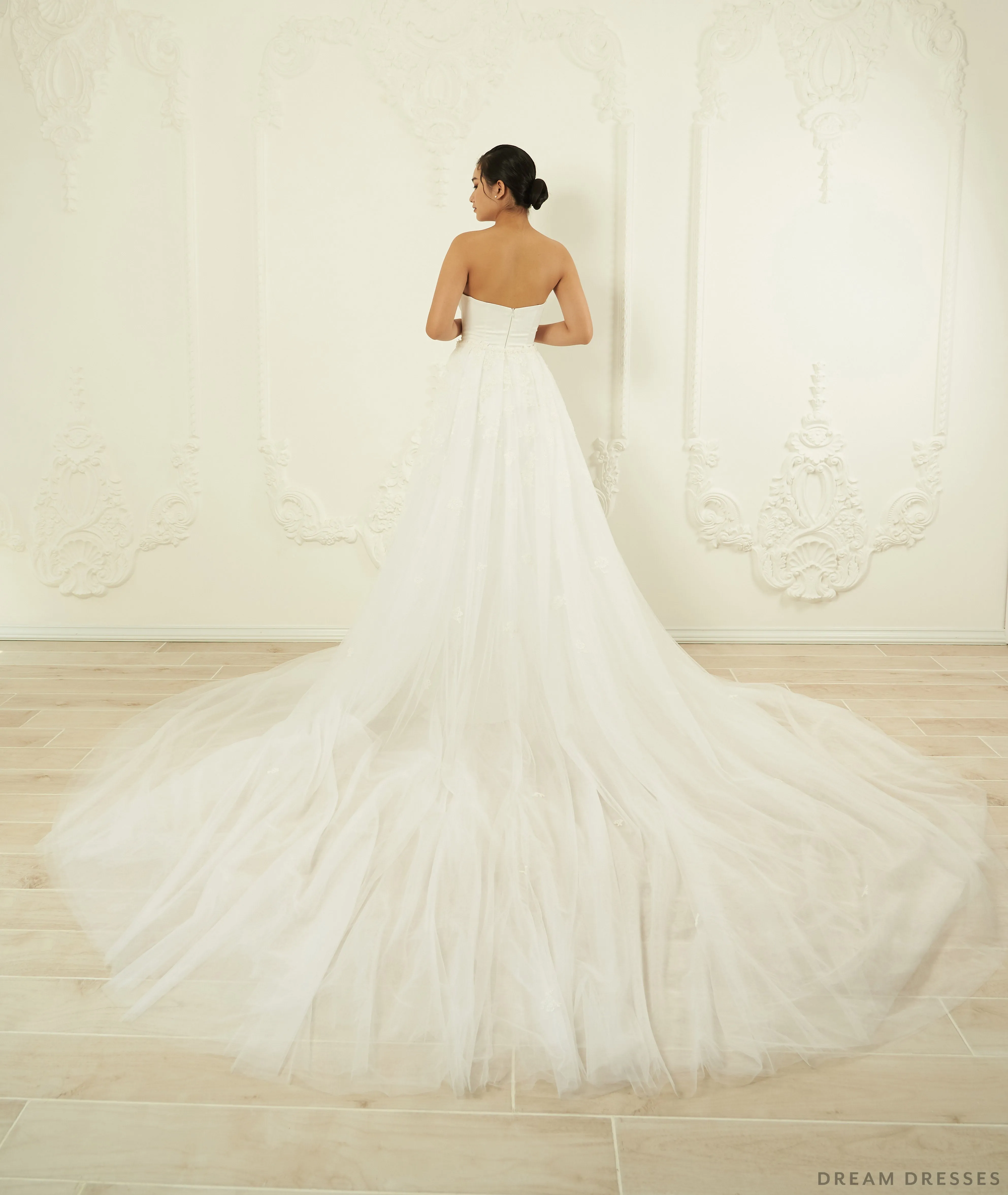Lace Detachable Bridal Train (#Callie)