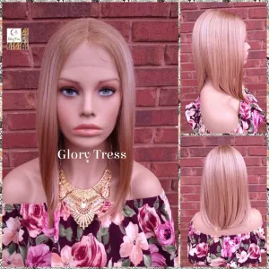Lace Front Wig, Ombre Blonde Wig, Straight Wig, Blonde Wig, Glory Tress, Wigs, Wig, Heat Safe, CLEARANCE // YOU'REAMAZING