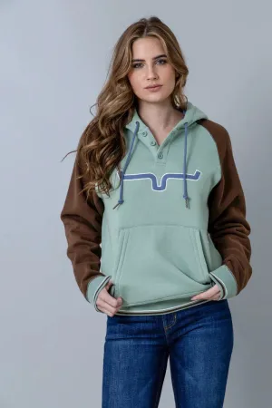 LADIES MATCHA AMIGO KIMES RANCH HOODIE