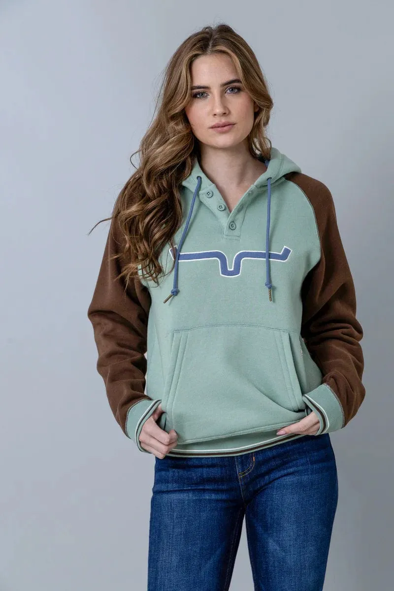 LADIES MATCHA AMIGO KIMES RANCH HOODIE