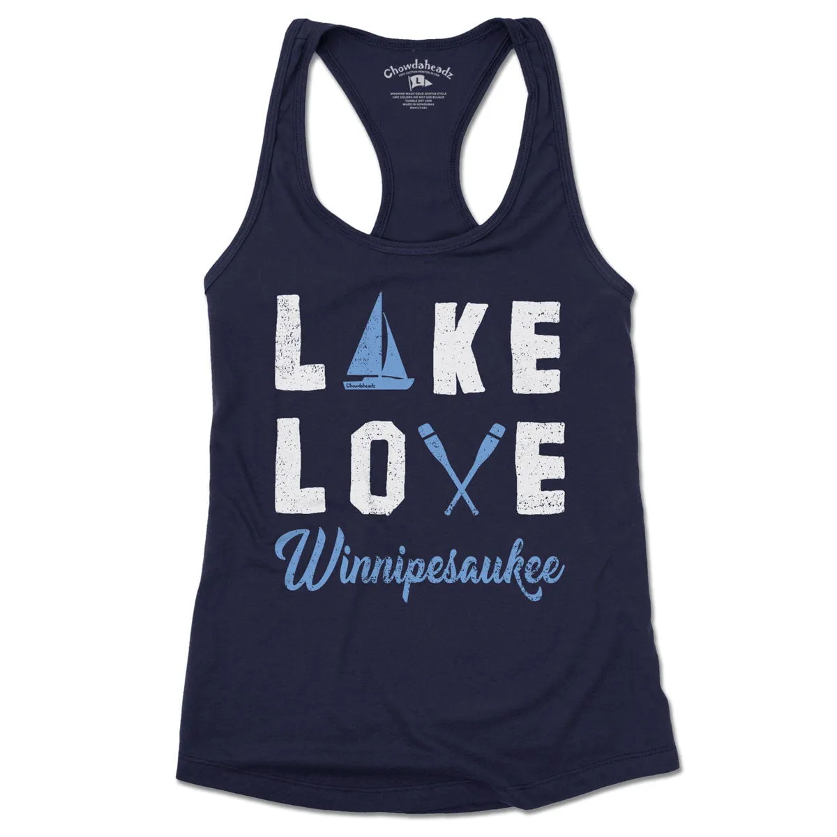 Lake Love Winnipesaukee Ladies Tank Top