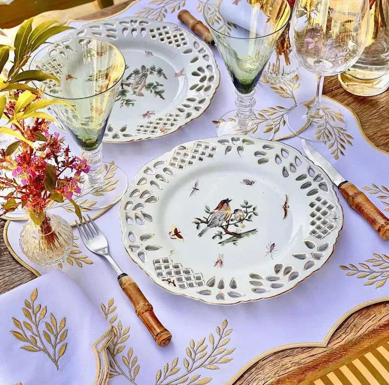 Leafy Glimmer Placemats