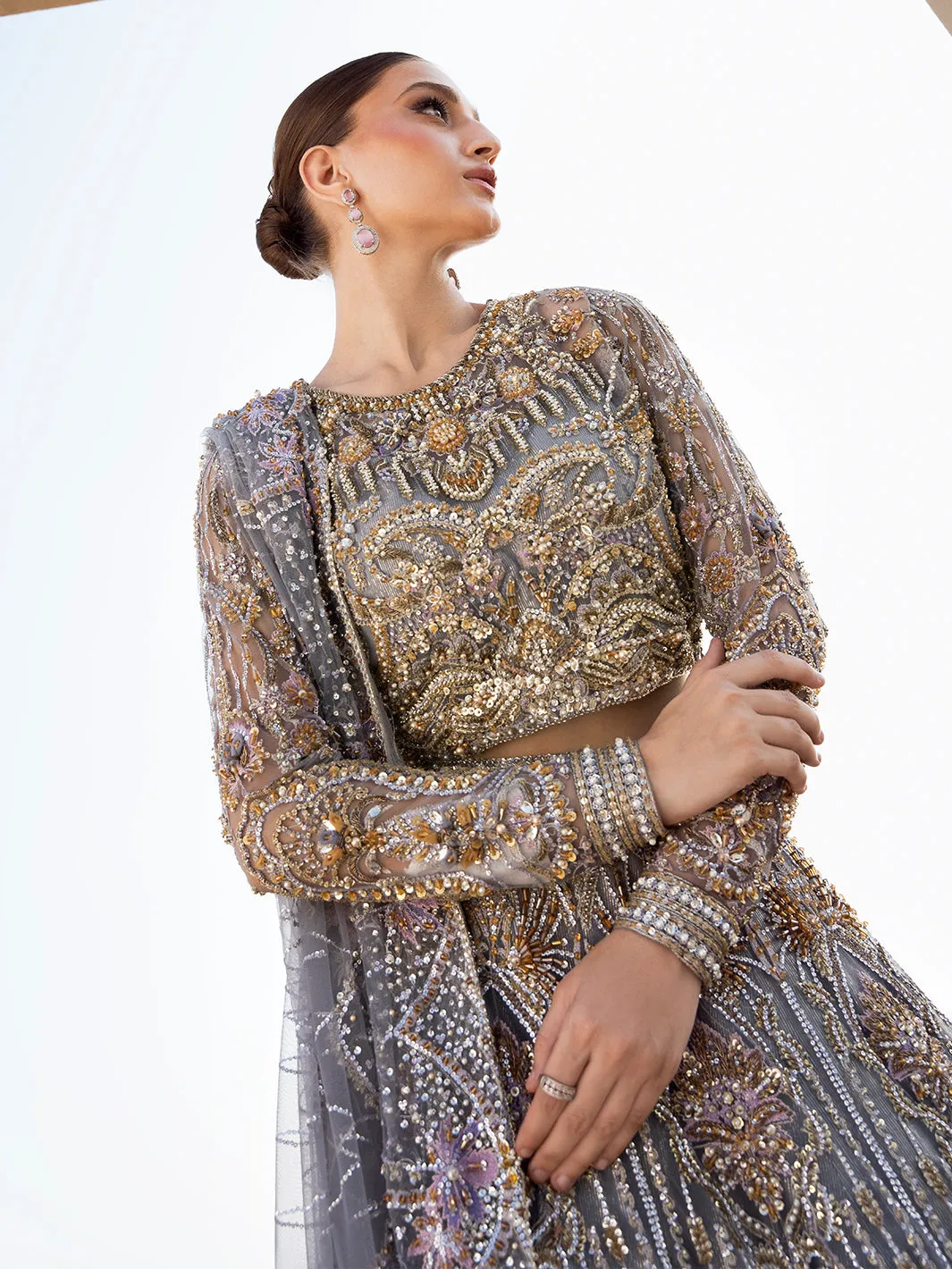 Lehenga Choli Dupatta Pakistani Wedding Outfit Bay Area
