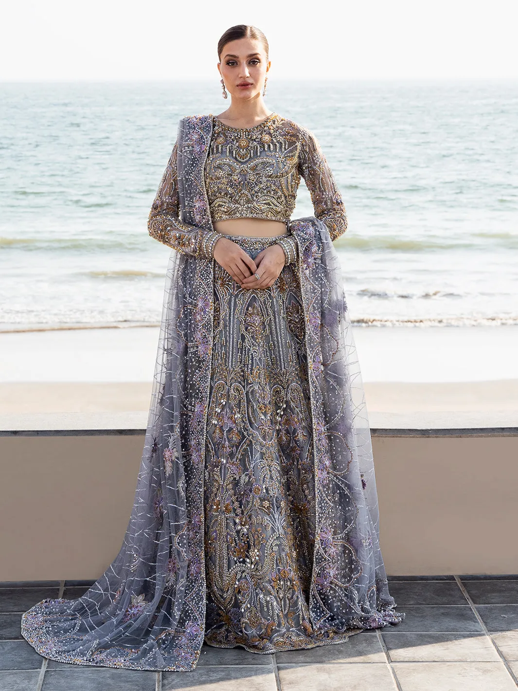 Lehenga Choli Dupatta Pakistani Wedding Outfit Bay Area