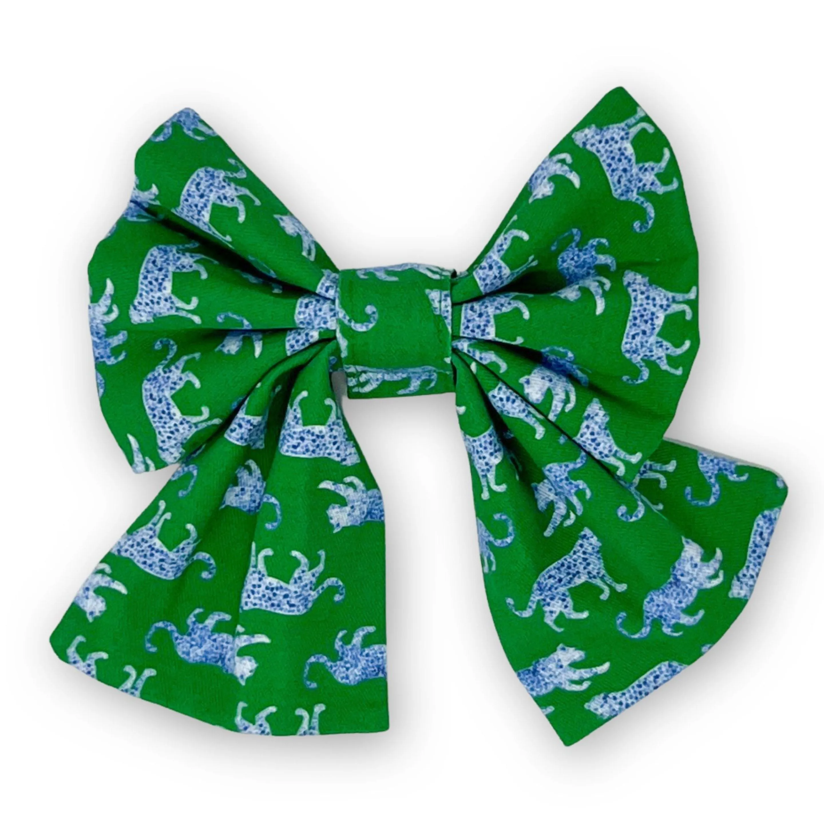 Leopard Parade Reversible Dog Harness   Sailor Bow