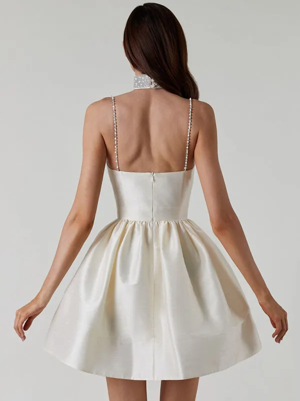 Liora | Sweetheart Neckline Mini Dress