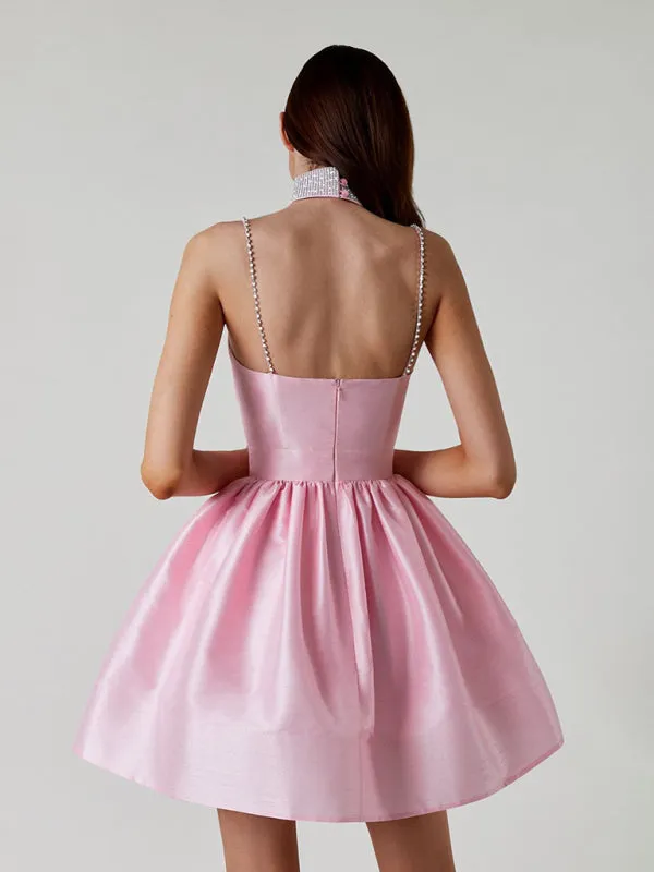 Liora | Sweetheart Neckline Mini Dress