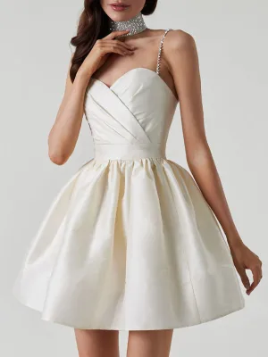 Liora | Sweetheart Neckline Mini Dress