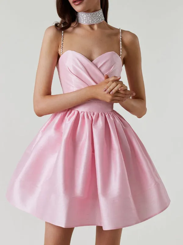 Liora | Sweetheart Neckline Mini Dress
