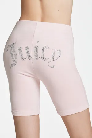 Long Biker Short in Charming Pink