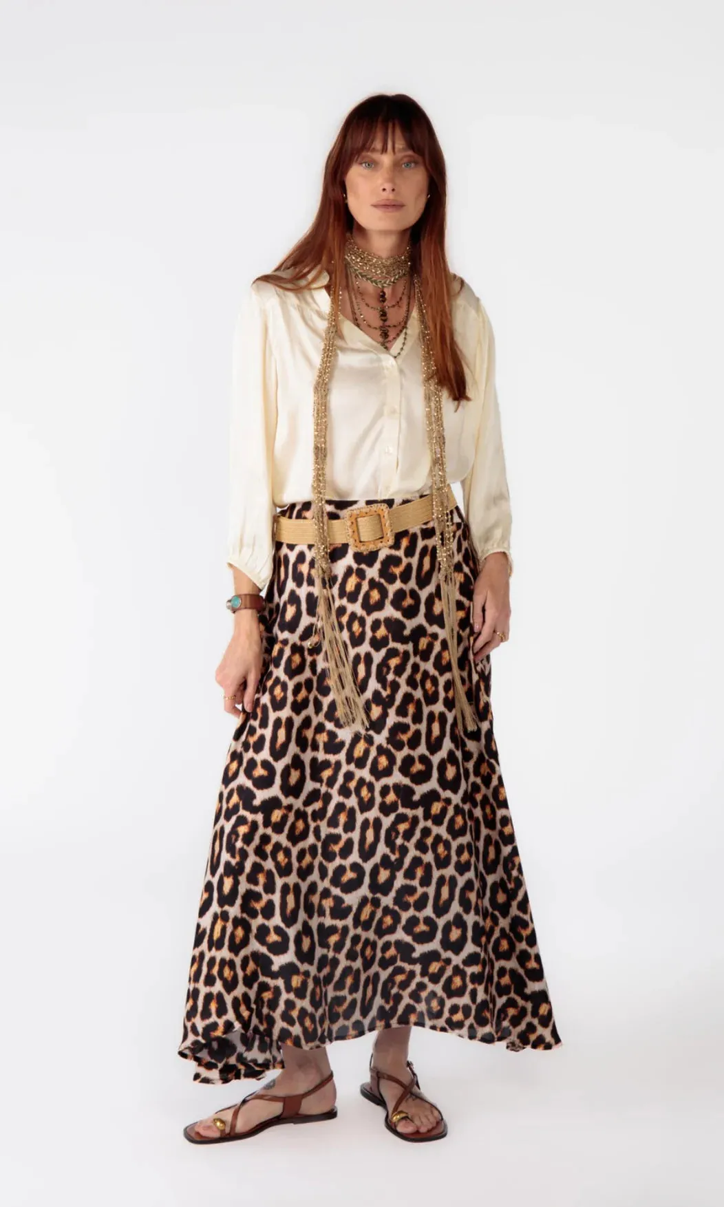 Lonolozi Leopard skirt