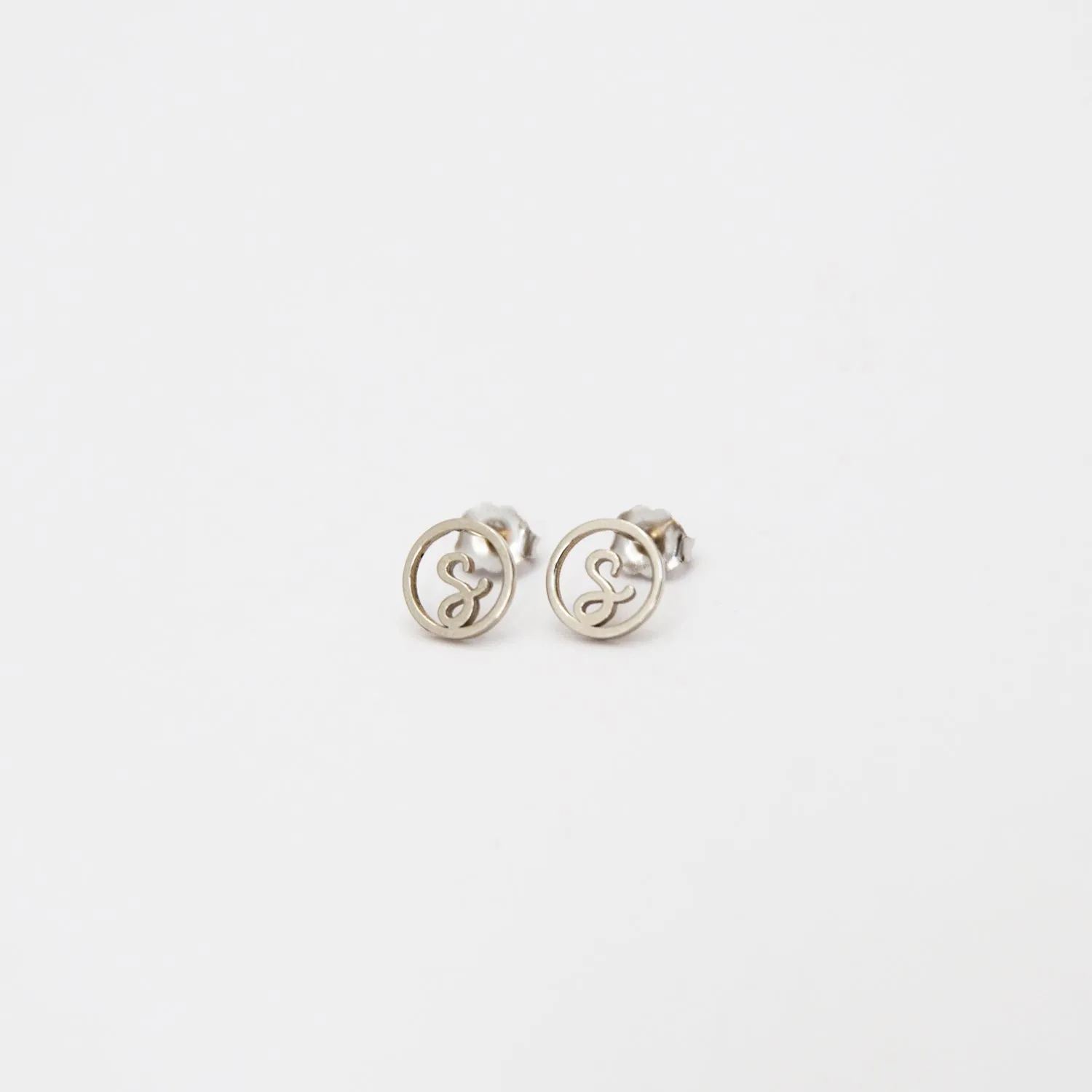 Love Letter Disc Earrings