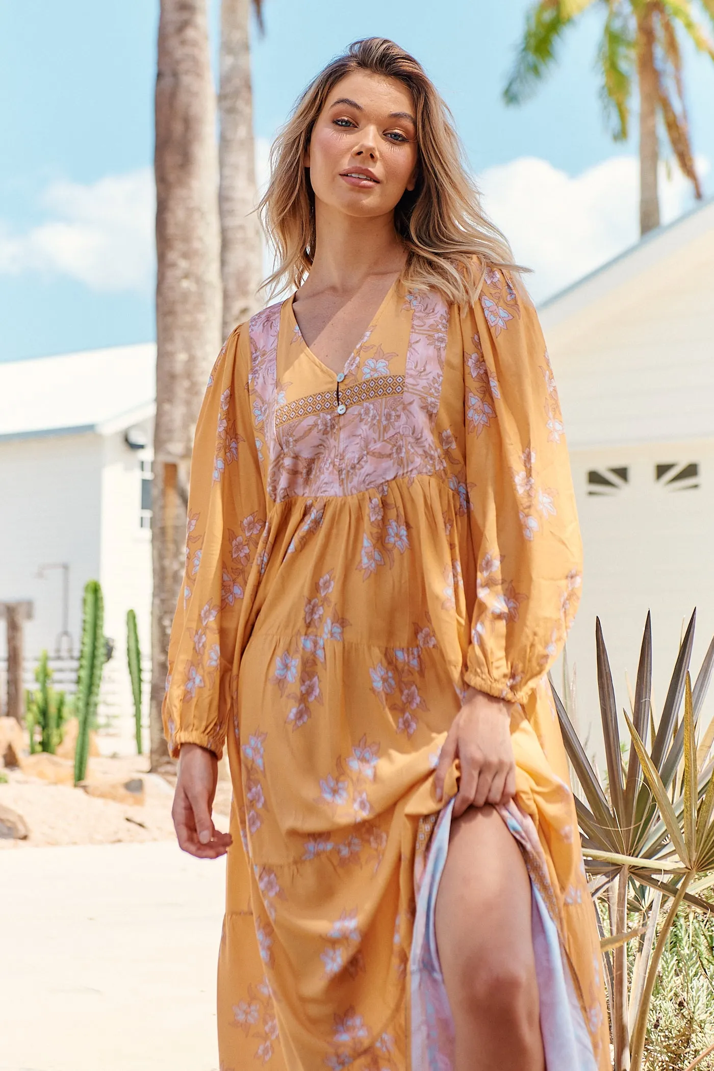 Meadow Maxi Dress- Mango Paper Crane