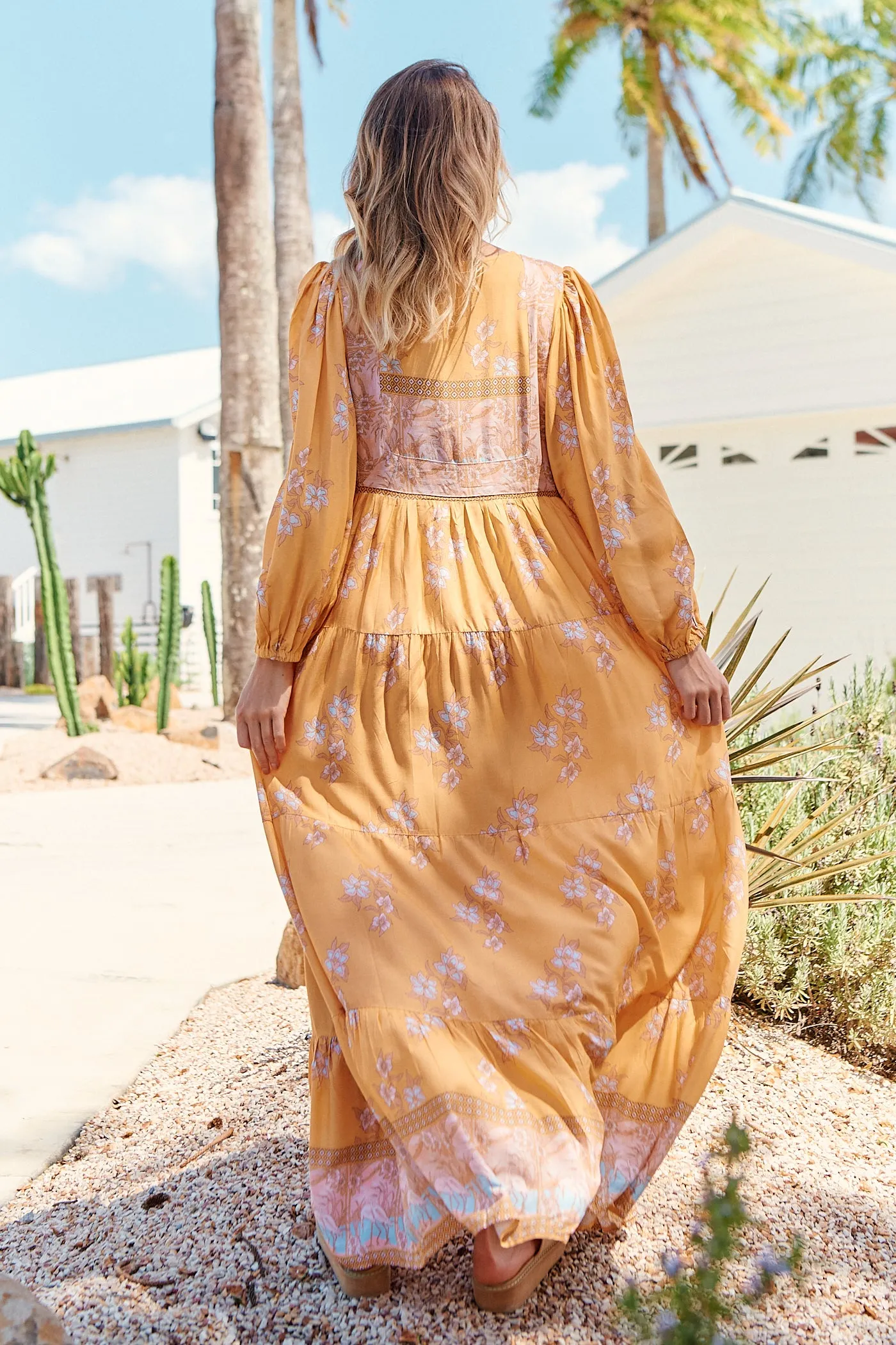 Meadow Maxi Dress- Mango Paper Crane