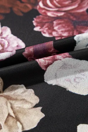 Mesh Floral Top