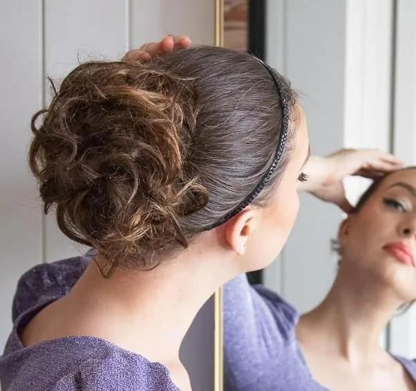 Messy Hair Bun