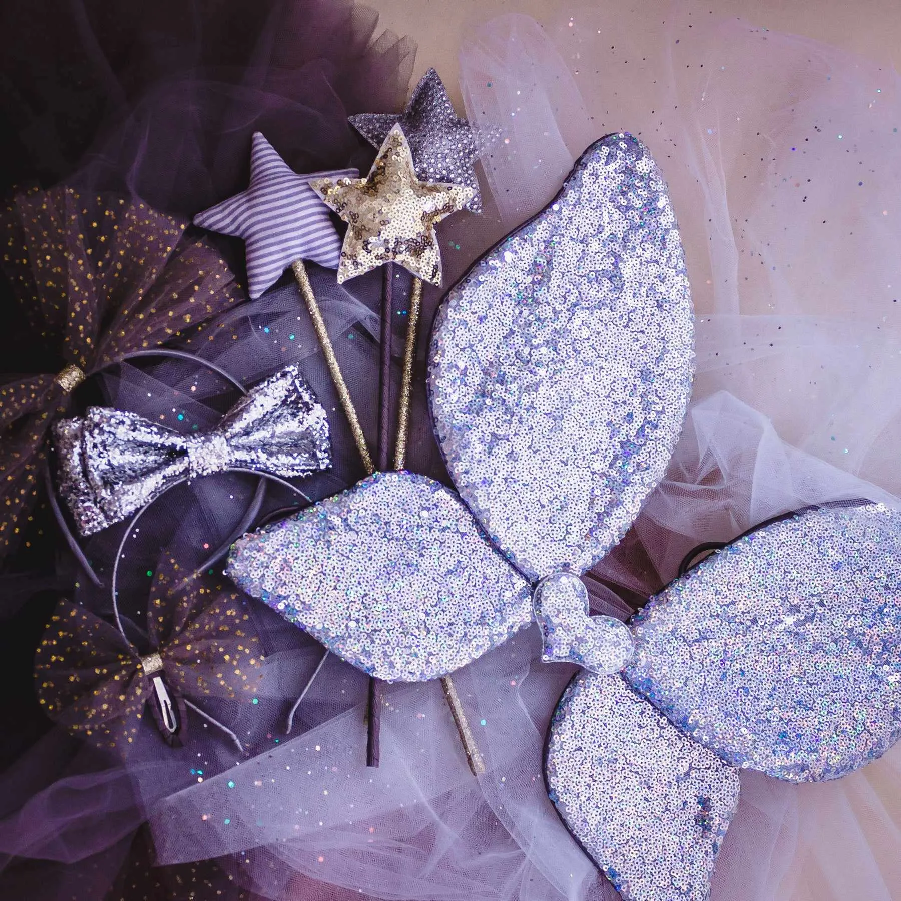 Mimi & Lula - Sequin wand dress-up