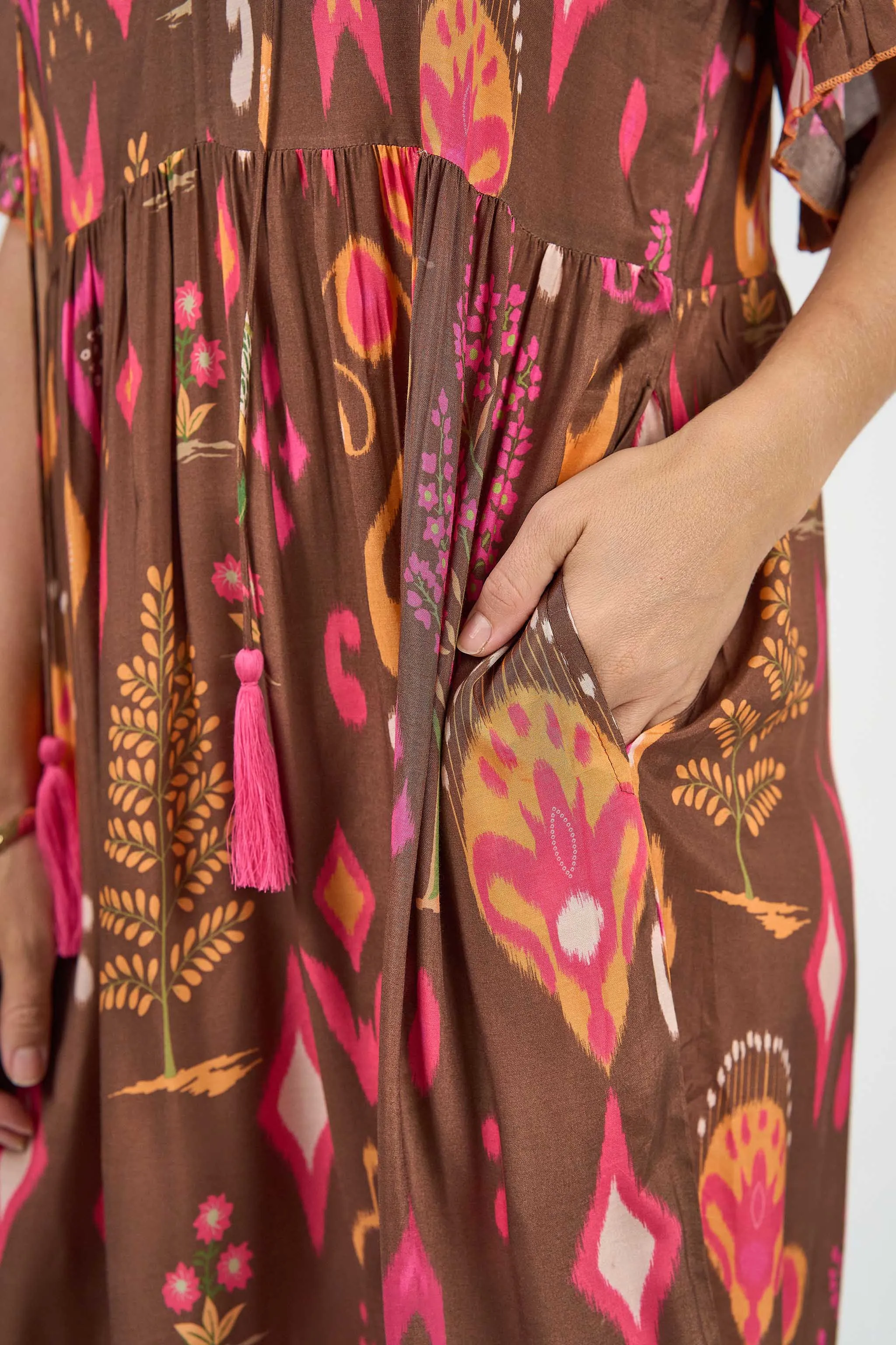 Molly Short Sleeve Dress Delta (Outlet - Final Sale Product)