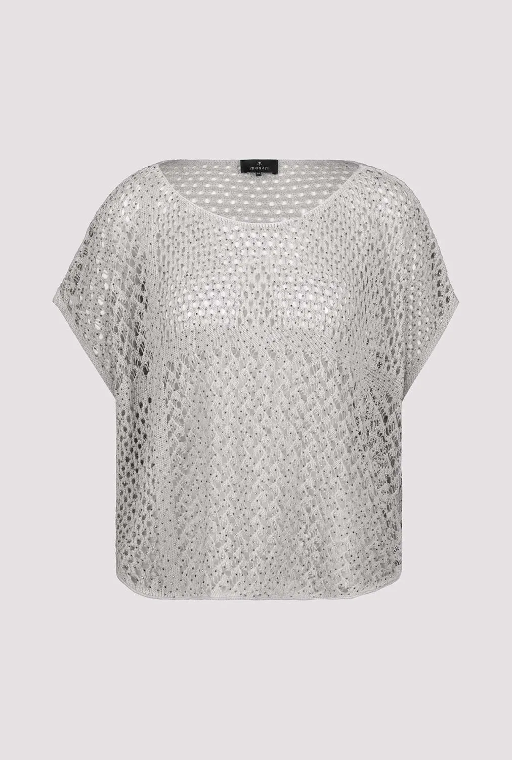 Monari Pullover Poncho Ajour M408091