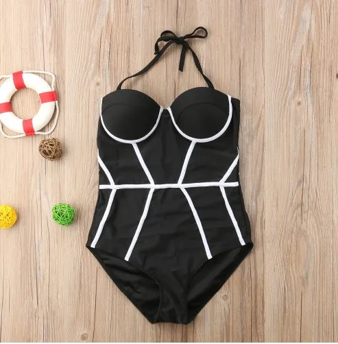Monokini  Push Up Padded Swim Wear trendy