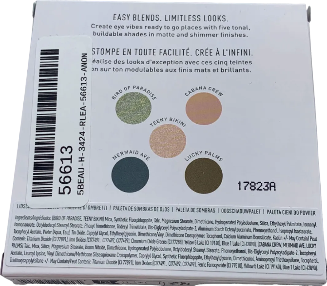 Morphe 2 Ready In 5 Eyeshadow Palette 5.1g