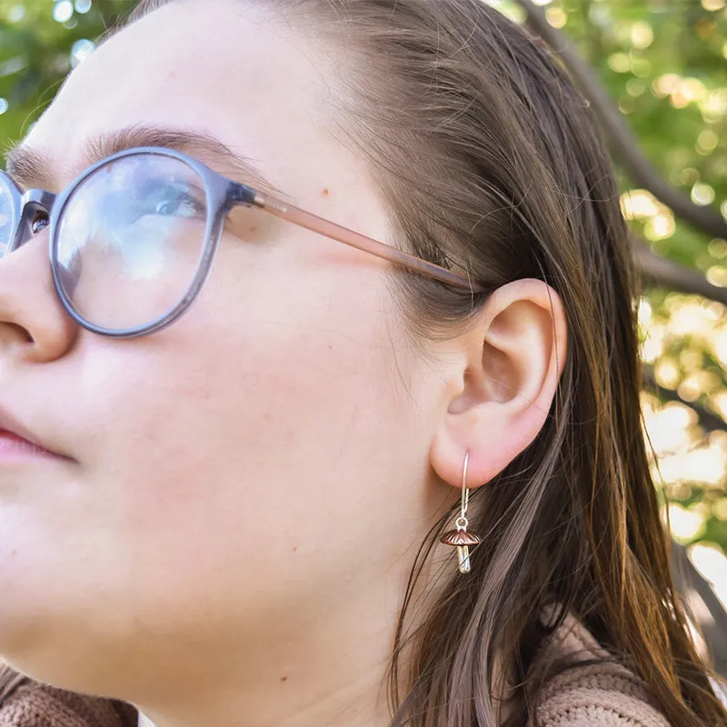Mushroom Earrings