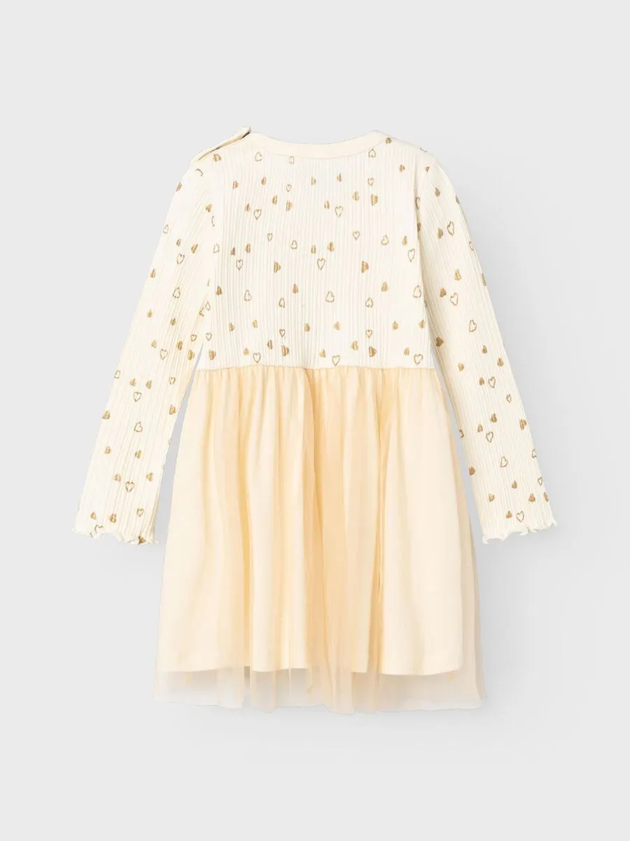 NAME IT| Baby Girl Glitter Dress