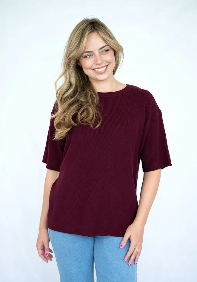 Nerida Short Sleeve Knit