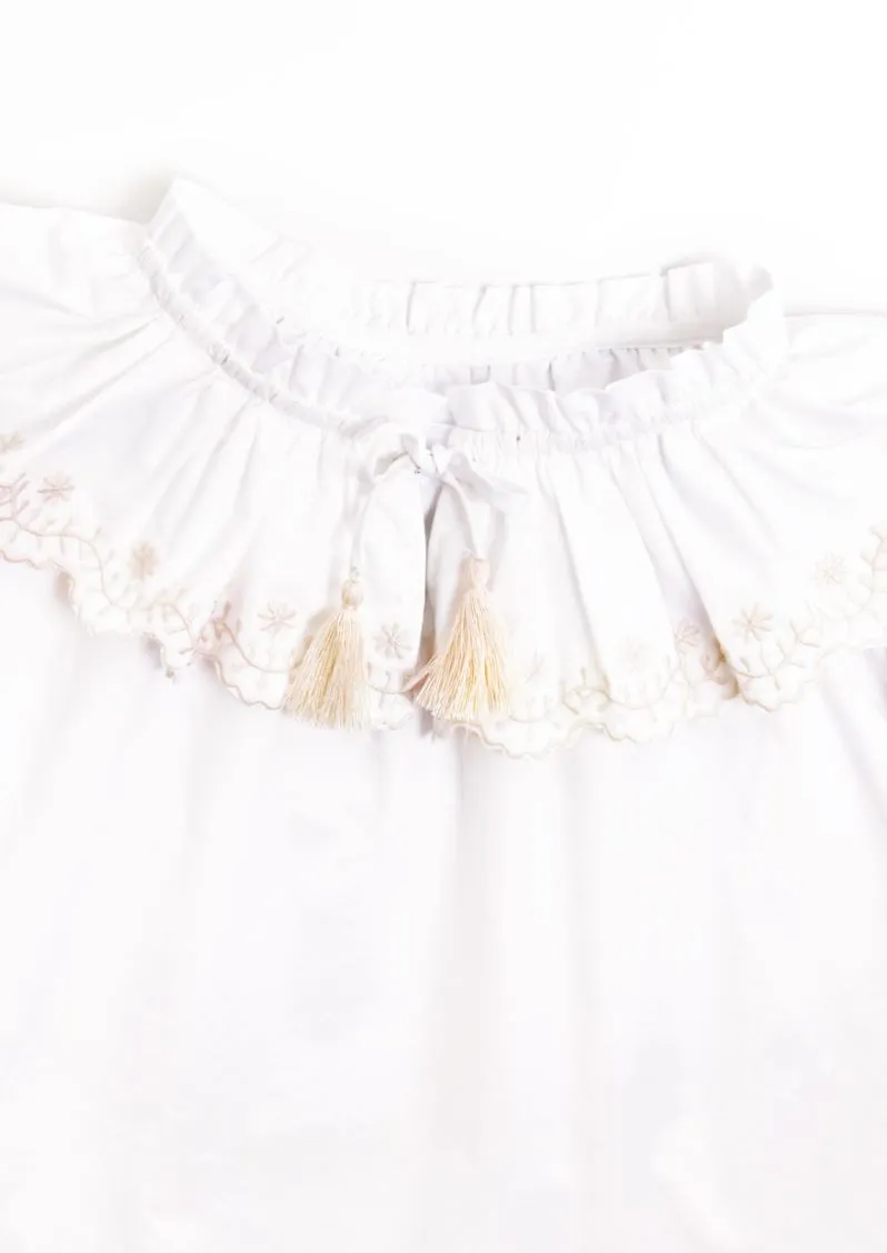 Nicole Miller Embroidery Blouse