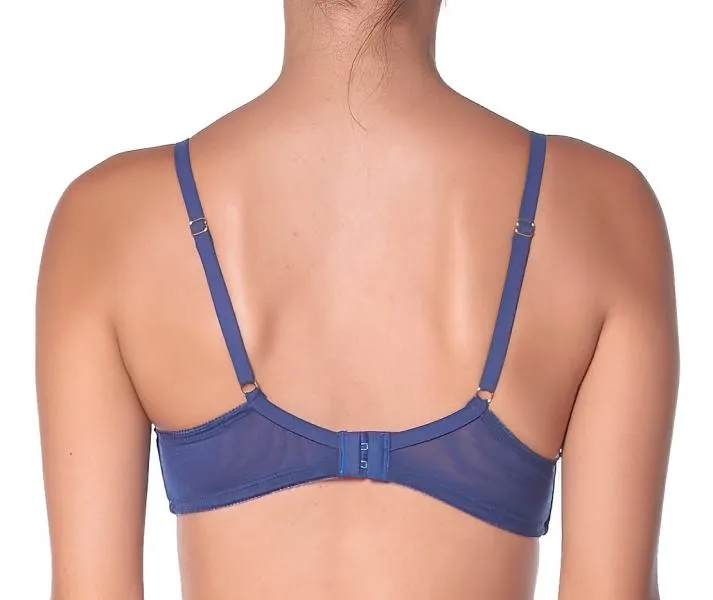 Night Fever Underwire Bra - Navy -