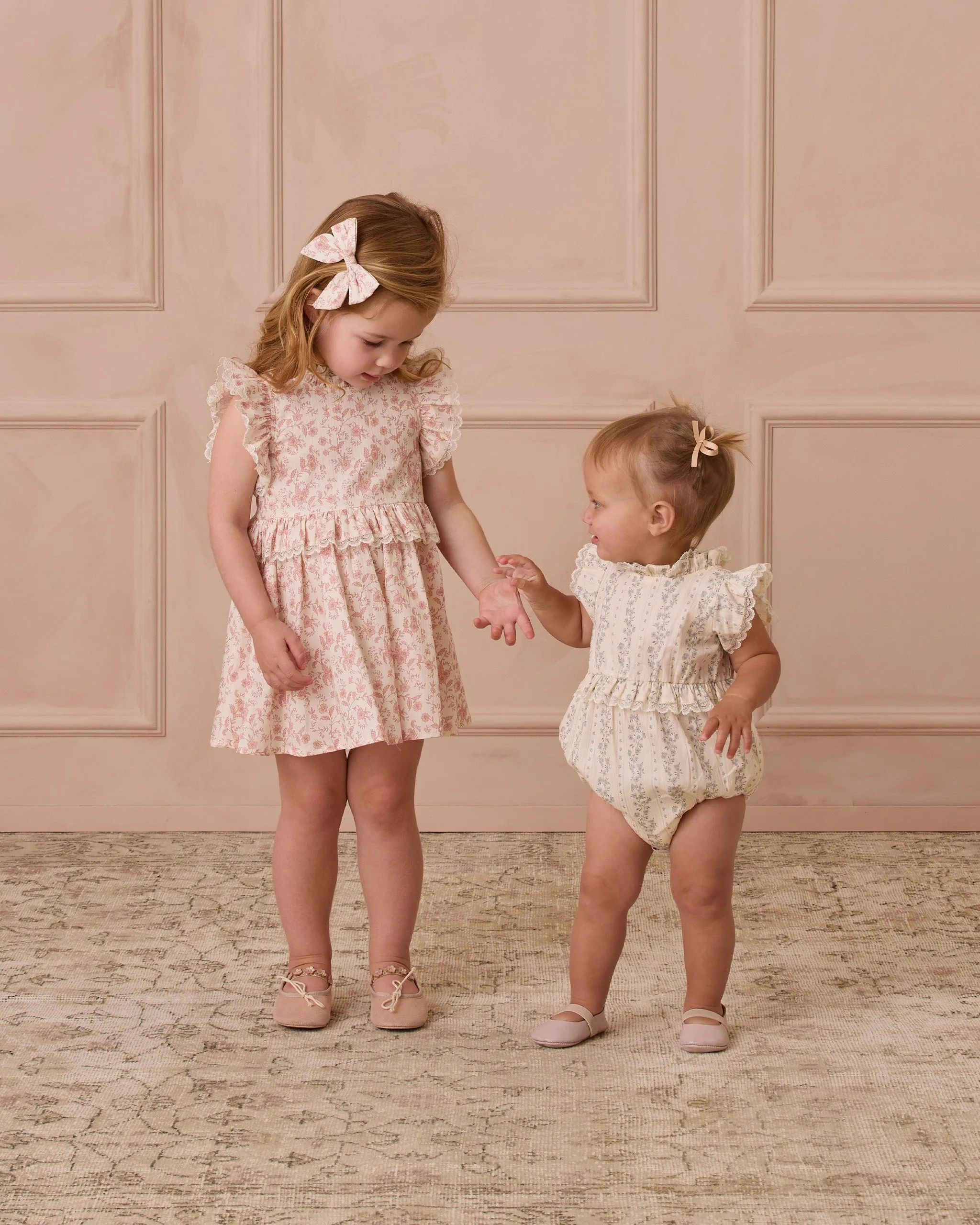 NORALEE Alice Dress | Pink Toile