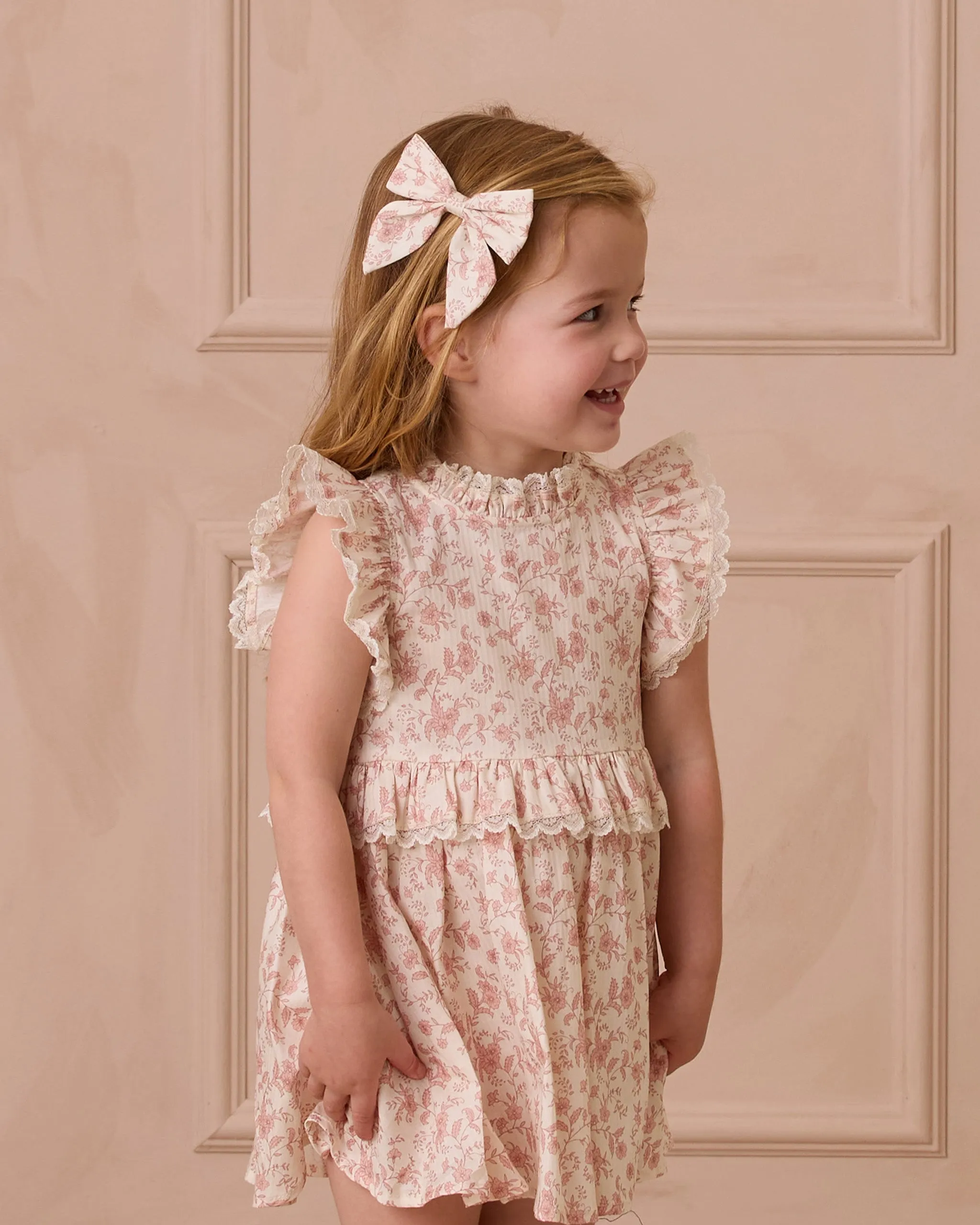 NORALEE Alice Dress | Pink Toile