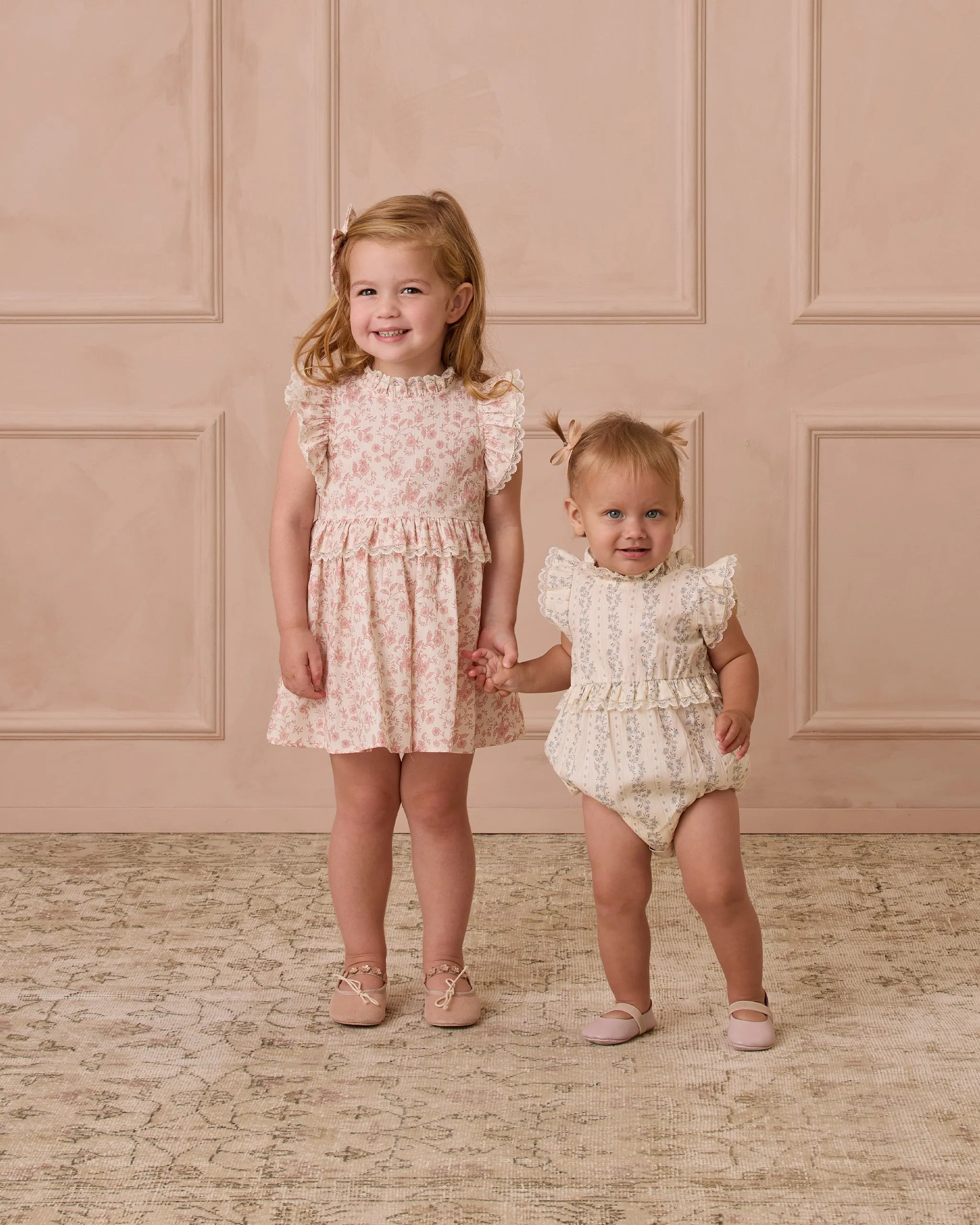 NORALEE Alice Dress | Pink Toile