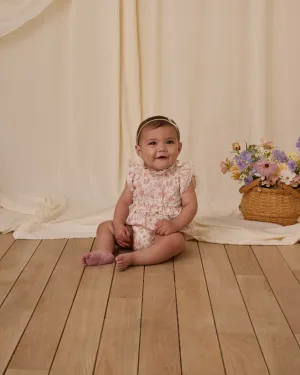 NORALEE Alice Romper | Pink Toile