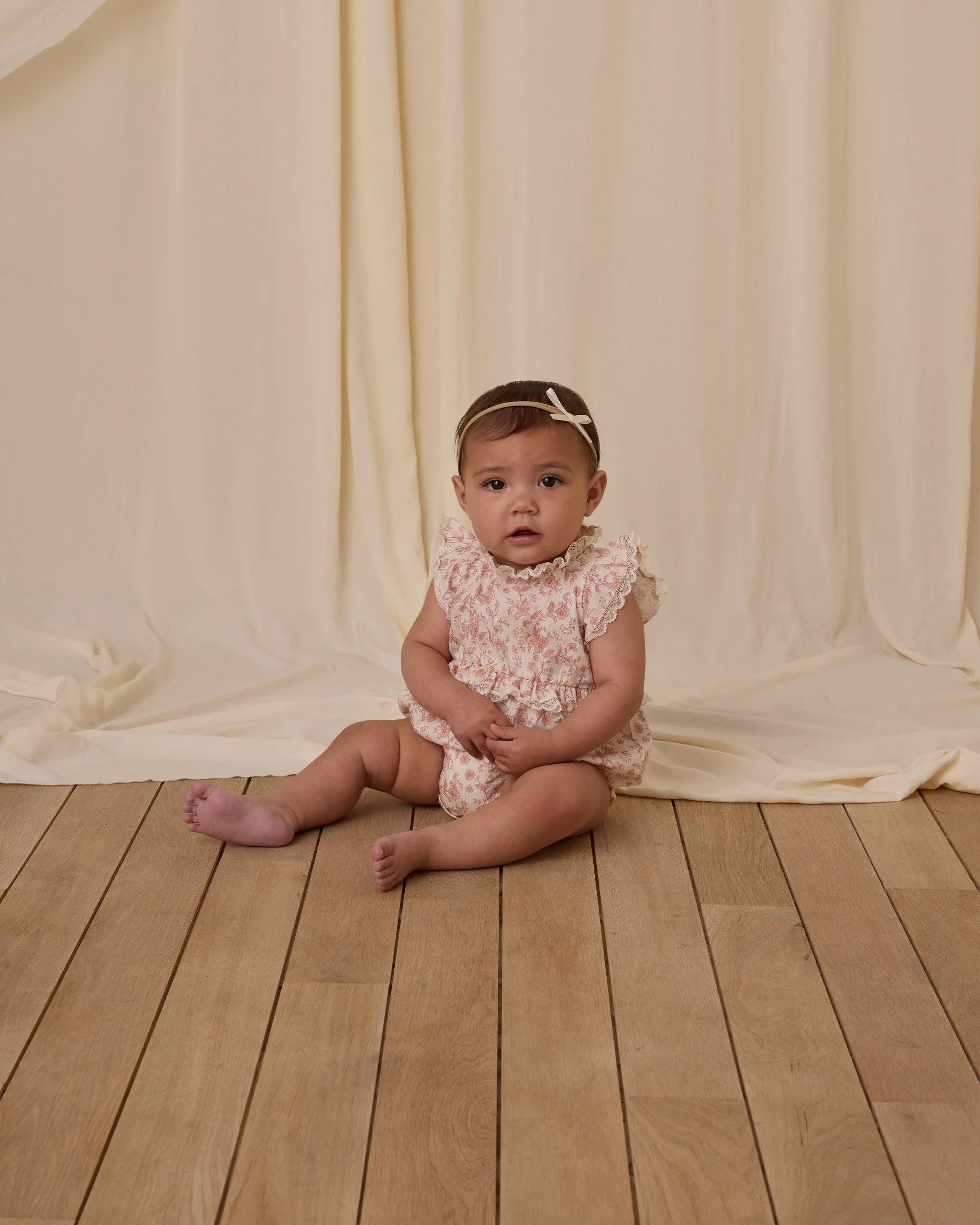 NORALEE Alice Romper | Pink Toile