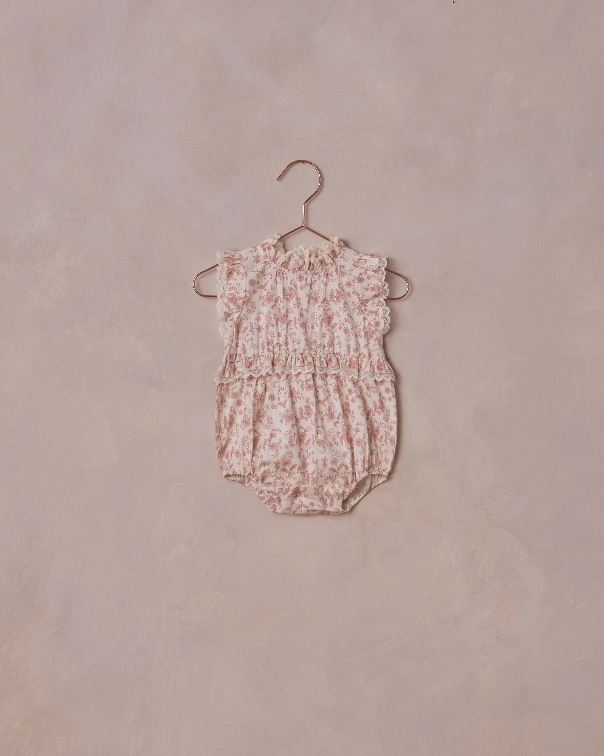 NORALEE Alice Romper | Pink Toile