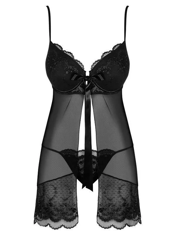 Obsessive - Sexy Lingerie - Kisselent Babydoll - Black