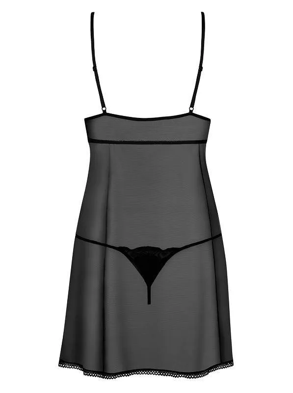 Obsessive - Sexy Lingerie - Kisselent Babydoll - Black