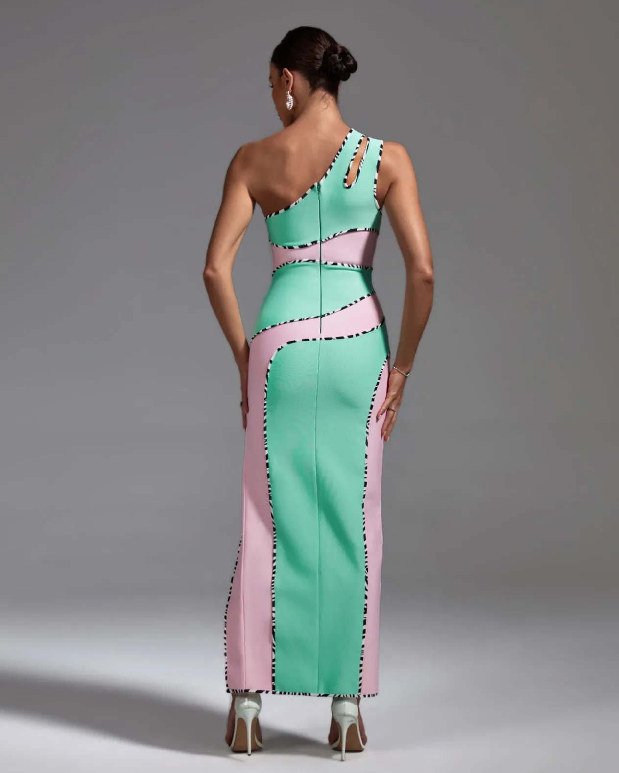 One Shoulder Rhiane Bandage Dress