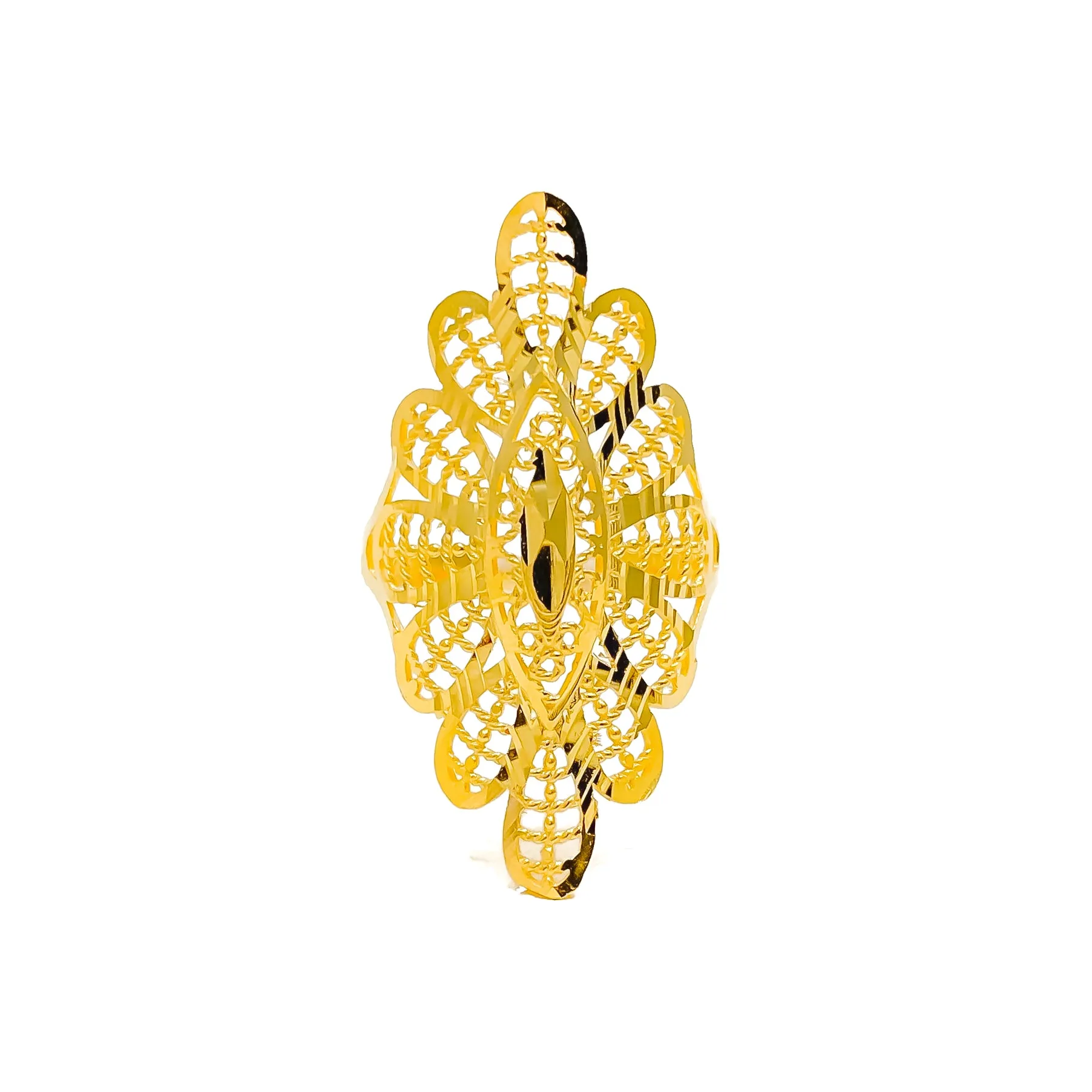 Opulent Refined Charming 21k Gold Ring