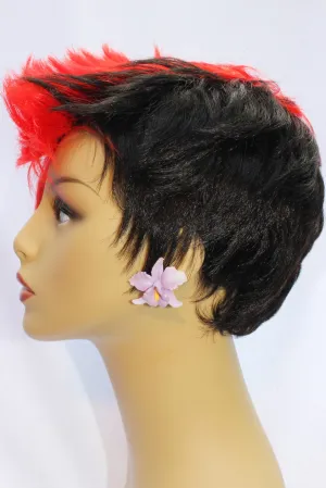 Orchid Flower Earrings