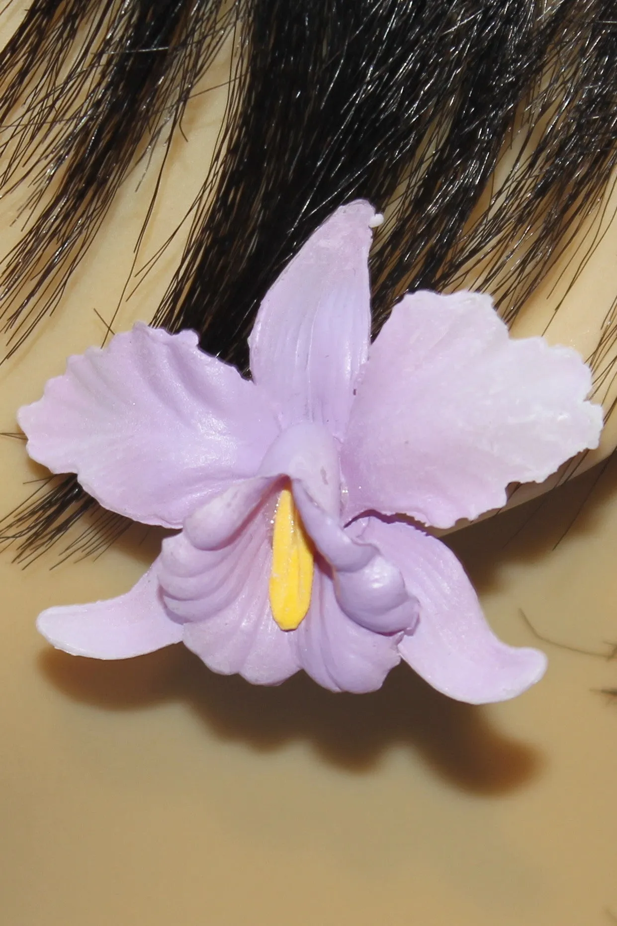 Orchid Flower Earrings