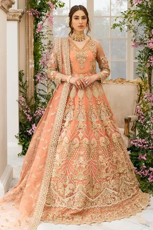 Pakistani Pishwas with Lehenga Dress for Bride #BS850