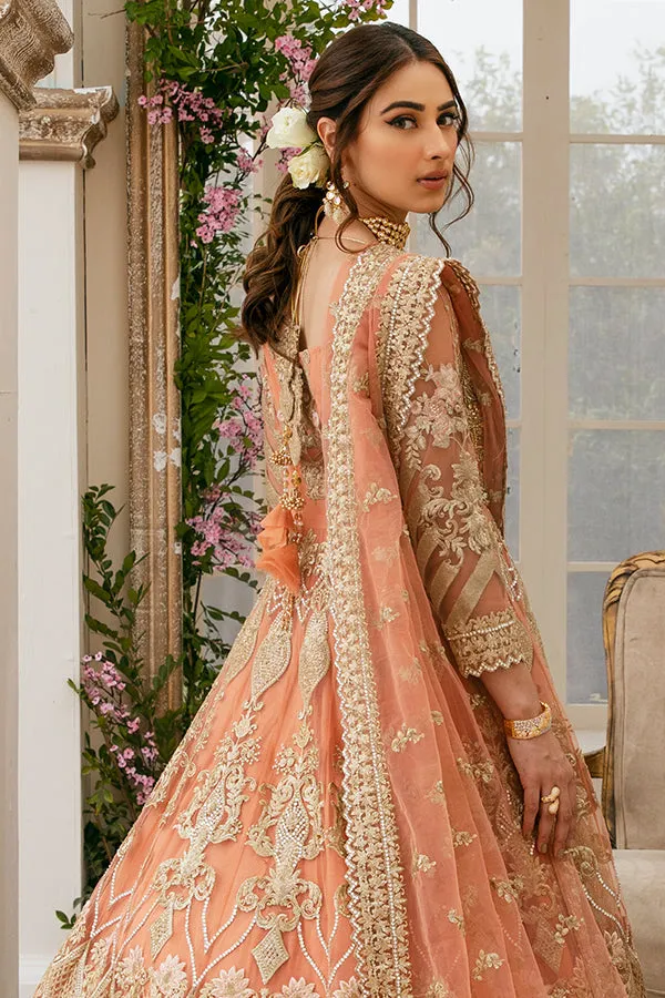 Pakistani Pishwas with Lehenga Dress for Bride #BS850