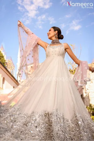 Pakistani Traditional Pishwas Dress for Bride #BS673
