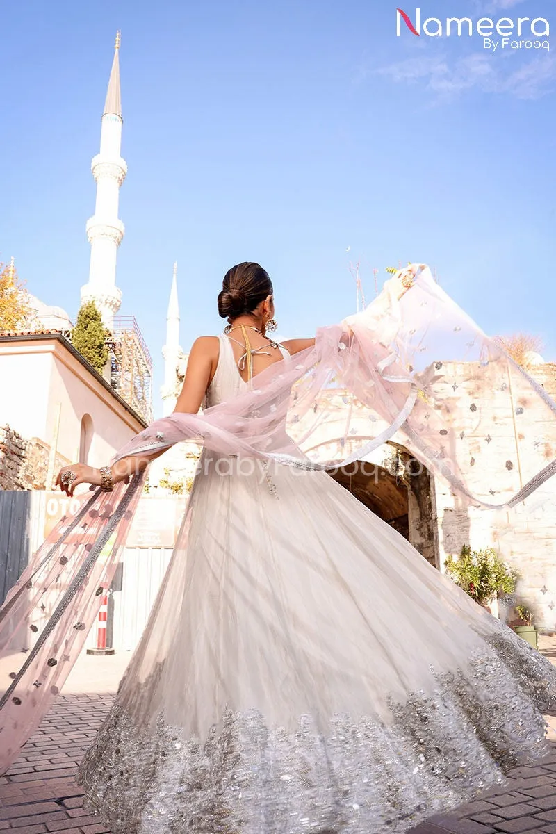 Pakistani Traditional Pishwas Dress for Bride #BS673