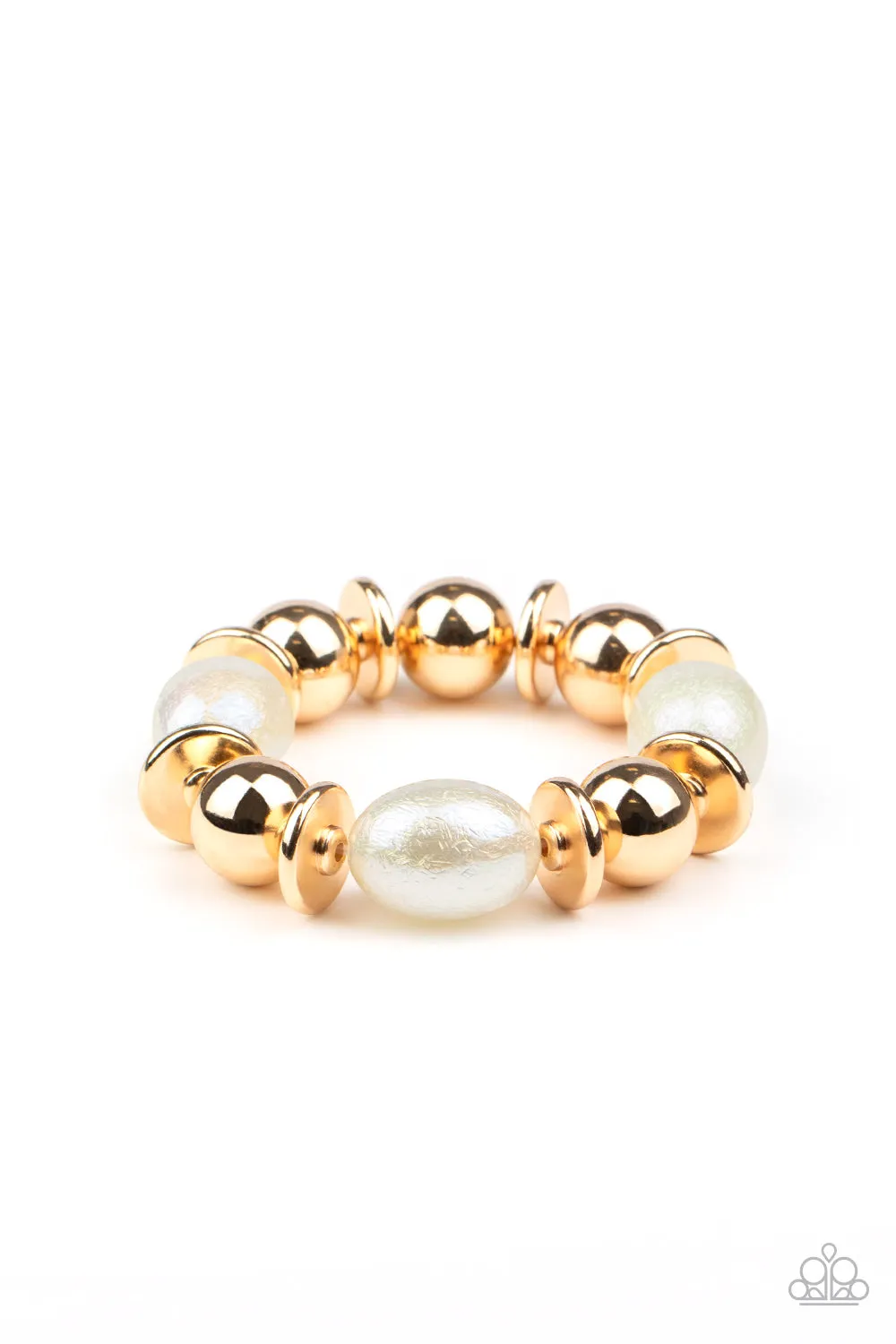 Paparazzi Big League Luster - Gold Bracelet