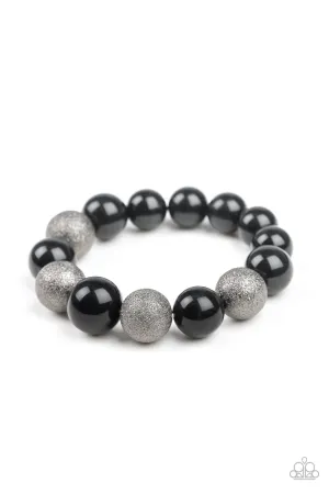 Paparazzi- Humble Hustle - Black Bracelet