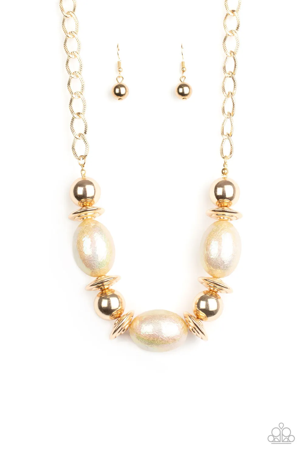 Paparazzi Welcome To The Big Leagues - Gold Necklace